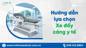 xe đẩy cáng y tế